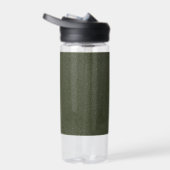 Bouteille d'eau verte en mousse - personnalisable (Droite)