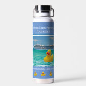 Bouteille D'eau Vêtements de canards de croisière (Arrière)