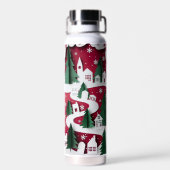 Bouteille D'eau Vêtements de Noël (Arrière)