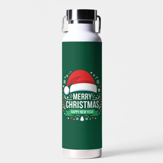 Bouteille D'eau Vêtements de Noël (Avant)