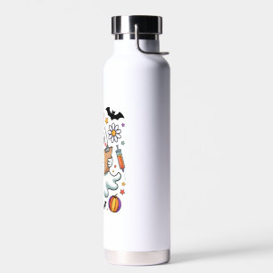 Bouteille D'eau Vibes d'automne Infirmière fantôme