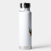 Bouteille D'eau Vibes de chiot tropical (Évier)