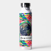 Bouteille D'eau Vibes de la Terre par Kenneth Yoncich (Gauche)