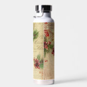 BOUTEILLE D'EAU VIBES DE NOËL CUTE VINTAGE (Plage)