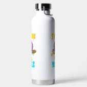 Bouteille D'eau Vibes de remerciement (Droite)