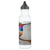 Bouteille D'eau Vibrant Allen’s Hummingbird Painting (Droite)