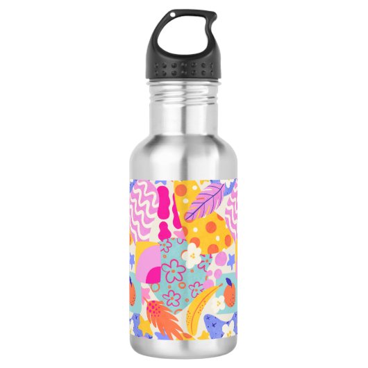 Bouteille D'eau Vibrant Maxi Patchwork (Devant)