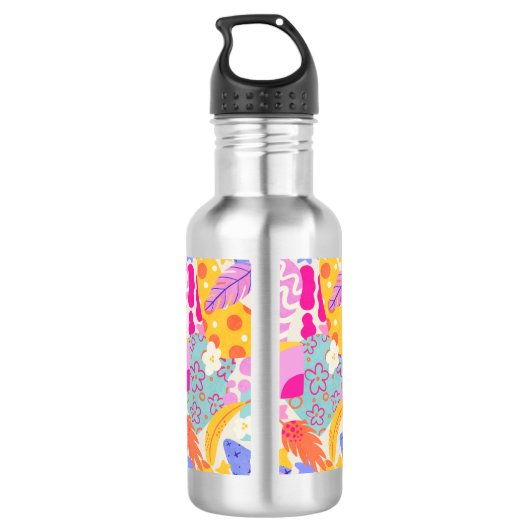 Bouteille D'eau Vibrant Maxi Patchwork (Dos)