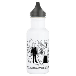 Bouteille D'eau Vicar, Mariage du service religieux, dit non aux a