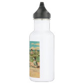Bouteille D'eau Victorian Beach Swim Girl Ocean Summer Vacances (Droite)