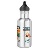 Bouteille d'eau Vie de camping (Droite)