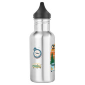 Bouteille d'eau Vie de camping (Gauche)