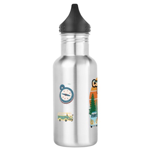 Bouteille d'eau Vie de camping (Gauche)