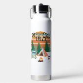 Bouteille d'eau Vie de camping (Salle de sport)