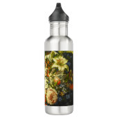 Bouteille D'eau Vie morte avec fleurs et fruits (Droite)