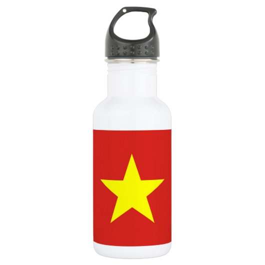 Bouteille D'eau Vietnam Drapeau Liberty Bottle (Devant)
