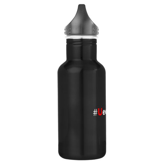 Bouteille D'eau VIH non détectable égale non transmettable - Minim (Gauche)