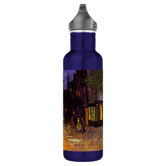 Bouteille D'eau Vincent Van Gogh Café Terrasse Au Night Fine Art (Droite)