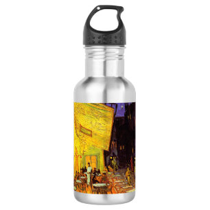 Bouteille D'eau Vincent Van Gogh Café Terrasse Au Night Fine Art