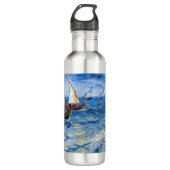 Bouteille D'eau Vincent van Gogh - La mer aux Saintes-Maries (Devant)