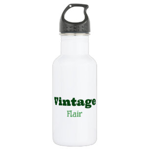Bouteille d'eau vintage