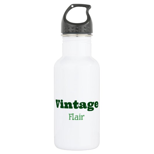 Bouteille d'eau vintage (Devant)