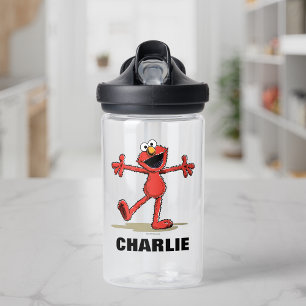 Bouteille D'eau Vintage Elmo Ajouter Votre Nom