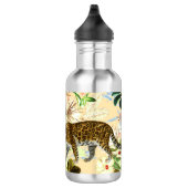 Bouteille D'eau Vintage Flower Jungle Tropical (Droite)