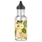 Bouteille D'eau Vintage Flower Jungle Tropical (Gauche)