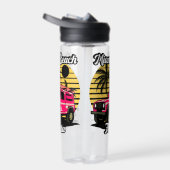 Bouteille D'eau Vintage Miami Beach Floride (Droite)