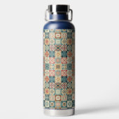 Bouteille D'eau Vintage, patchwork, paré (Plage)