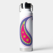 Bouteille D'eau Violet et rose paisley (Salle de sport)