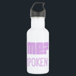 Bouteille D'eau violet - qui MOI ? JE SUIS PARLÉ POUR.<br><div class="desc">Ne vous inquiétez plus de vous faire frapper. Ce design a deux pouces qui pointent directement vers vous. Il faut que tout le monde sache que vous êtes dans une relation et pour qui on parle. Parfait pour les mauvaises herbes en lune de miel. Disponible en bleu, bleu clair, rouge,...</div>