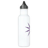 Bouteille d'eau violette Cool Sword pour enfants (Gauche)