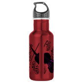 Bouteille D'eau Violon, amour cinglé_ (Dos)