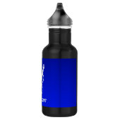 Bouteille D'eau Violon bleu (Droite)