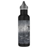 Bouteille D'eau Virgo Zodiac Sign dans Grunge Distressed Style Dec (Gauche)