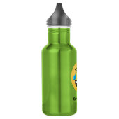 Bouteille d'eau visage avec des larmes de joie (Gauche)