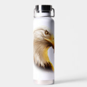 Bouteille D'eau Visage d'aigle  (Arrière)
