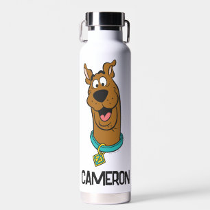 Bouteille D'eau Visage souriant Scooby-Doo Ajouter Votre Nom