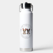 Bouteille D'eau Vivez comme un chien Soyez intrépide Soyez libre (Salle de sport)