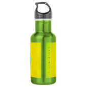 Bouteille D'eau Vivez votre vie avec Zest Psychedelic Citrus (Dos)