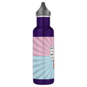 Bouteille D'eau Vivre la vie de l'épouvantail | Humour professionn (Gauche)