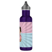 Bouteille D'eau Vivre la vie de l'épouvantail | Humour professionn (Droite)