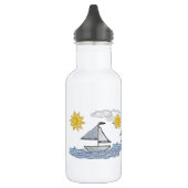 Bouteille D'eau Voilier 3D (Gauche)