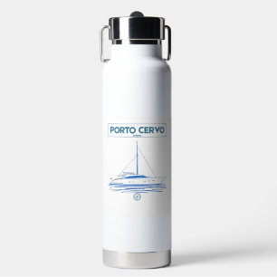 Bouteille D'eau Voilier de luxe personnalisé Porto Cervo
