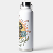 Bouteille D'eau Voir le bon dans toutes les choses Hippie Graphic (Plage)