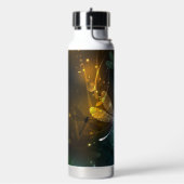Bouteille D'eau Vol de libellule verte lumineuse (Gym)