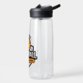 Bouteille D'eau Volleyball AJOUTER TEXTE École Varsity Team Joueur (Gauche)