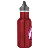 Bouteille D'eau Volleyball rose (Gauche)